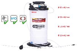 KS Tools Vakuum-Absaugpumpe 9,5 Liter inklusive 3 Sonden Produktbild