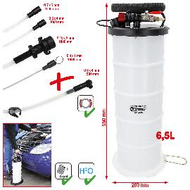 KS Tools Vakuum-Absaugpumpe 6,5 Liter inklusive 4 Sonden Produktbild
