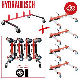 KS Tools performance Aufbewahrungsgestell mit vier hydraulischen Rangierhilfen, 5-tlg Produktbild