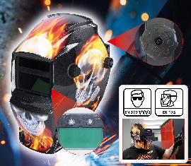 KS Tools Automatik-Schweißer-Schutzhelm, Flame Design Produktbild