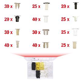 KS Tools Befestigungs-Clip-Satz - Kunststoffmuttern, 350-tlg Produktbild