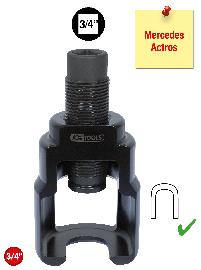 KS Tools 3/4" Vibro-Impact Universal-Kugelgelenk-Abzieher-Glocke 42 x 98 mm Produktbild