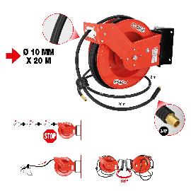 KS Tools Druckluft-Schlauchaufroller Ø10 mm, Anschluss 3/8", 20 m Produktbild