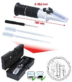 KS Tools Refraktometer - optisches Prüfgerät für Batterieflüssigkeit, Frostschutzmittel und AdBlue®-Zusätze Produktbild