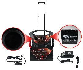 KS Tools 12 V + 24 V Batterie-Booster, mobiles Starthilfegerät 2340 A Produktbild