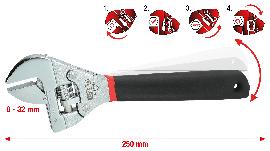 KS Tools Rollgabelschlüssel mit Ratsche, 0 - 32 mm Produktbild