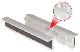 KS Tools Aluminium-Schraubstock-Schonbacken mit Trapeznutzen Produktbild