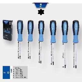 BRILLIANT TOOLS Schraubendreher-Satz, 6-tlg, TORX Produktbild