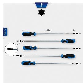 BRILLIANT TOOLS Torx-Schraubendreher-Satz, 5-tlg Produktbild