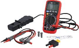 KS Tools Digital Multimeter inkl. Prüfspitzen mit integriertem Schlagschutz Produktbild