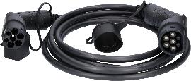 KS Tools efuturo Ladekabel gerade, Typ 2 auf Typ 2 Stecker, 3 Phasen, bis zu 11 kW, 16 A, 400 V, Mode 3, 5 Meter Produktbild