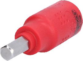 KS Tools 3/8" Isolierte Bit-Stecknuss Innensechskant, 8mm, 60mm lang Produktbild