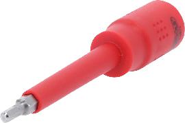 KS Tools 3/8" Isolierte Bit-Stecknuss Innensechskant, 4mm, 122mm lang Produktbild