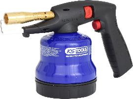KS Tools Universal-Kartuschenlötgerät mit Piezo-Zündung, blau Produktbild
