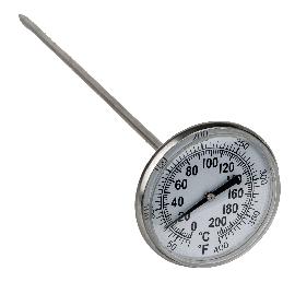 KS Tools Thermometer, 0-200°C/0-400°F, L =210mm Produktbild