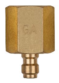 KS Tools Adapterstück M14x1,5 Innengewinde und 1/4" Schlauchanschluss Produktbild