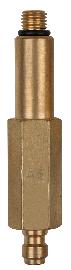 KS Tools Adapterstück (lang) M8x1,0 Außengewinde und 1/4" Schlauchanschluss mit Dichtring Produktbild