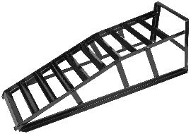 KS Tools PKW-Auffahrrampe mit 185 mm Reifenbreite, paarweise Produktbild