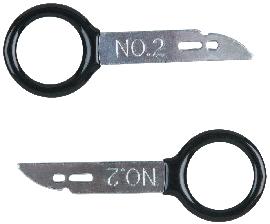 KS Tools Radio-/Navigationsgerät Entriegelungswerkzeug, 2-tlg u.a.für Becker Produktbild