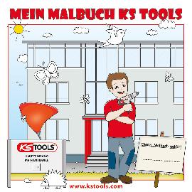 KS Tools Werkzeuge-Malbuch für Kinder Produktbild