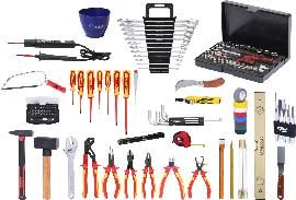 KS Tools Premium Elektriker-Werkzeugkoffer, Nylontasche, 132-tlg Produktbild