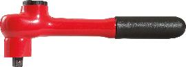 KS Tools 1/4" Umschaltknarre mit Schutzisolierung, 32 Zahn Produktbild