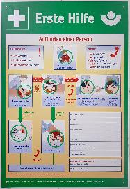 KS Tools Schild Erste Hilfe Aushang Produktbild