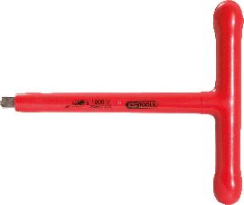 KS Tools 3/8" T-Griff-Aufsteckschlüssel mit Schutzisolierung, 200mm Produktbild