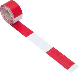 KS Tools Folien-Absperrband rot/weiss schraffiert Produktbild