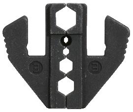 KS Tools Paar Crimp-Einsätze für Koaxstecker, Ø 6,50 / 5,41 / 1,72 mm Produktbild