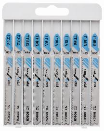 Bosch Stichsägeblatt-Set Basic for Metal 10-teilig Produktbild
