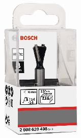 Bosch Zinkenfräser Standard for Wood Schaft-ø8mm, D1 14mm, L 14mm, G 55mm, 15° Produktbild