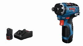 Bosch PRO Akku-Schrauber GSR 12V-35 HX: 2 x Akku GBA 12V 3.0Ah, Schnellladegerät Produktbild