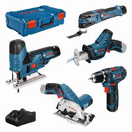 Bosch PRO Akku-Maschinen-Set Professional 12V 9-teilig in XL-BOXX Produktbild