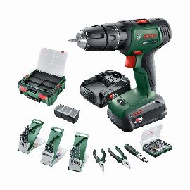 Bosch Akku-Bohrschrauber UniversalImpact 18V, 1 x Akku PBA 18V 1.5Ah + SystemBox Produktbild