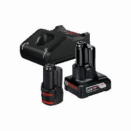 Bosch PRO Starter-Set 1 x GBA 12V 2.0Ah + 1 x Akku GBA 12V 4.0Ah + GAL 12V-40 Produktbild
