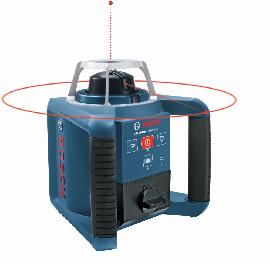 Bosch PRO Rotationslaser GRL 300 HV + LR 45 in L-BOXX Produktbild