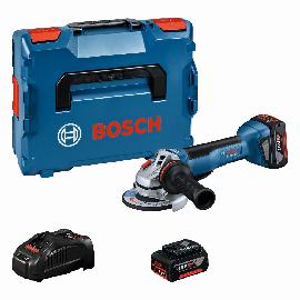 Bosch PRO Akku-Winkelschleifer GWS 18V-10 P, (2x5,0Ah, L) Produktbild