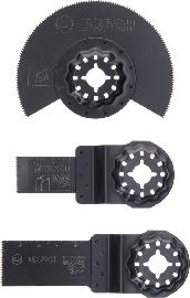 Bosch Starlock Starter-Set Holz, 3-teilig, für Multifunktionsgeräte Produktbild