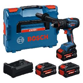 Bosch EXPERT Akku-Bohrschrauber EXSR18V-150,&nbsp; &nbsp;2 x EXBA18V-80,&nbsp; 1 x EXBA18V-5, L-BOXX 136 Produktbild