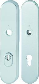 HOPPE Schutz-Langschild 3332ZA/3310 ov.,ES1,ZA/PZ 72/8,F1,TS 37-47 Produktbild