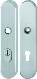 HOPPE Schutz-Langschild E3332ZA/3310 ov.,ES1,ZA/PZ 72/8,F69,TS 37-47 Produktbild
