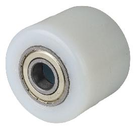 BS ROLLEN Appar.-Rad,Rad Ø 75, B15, weiß, 600kg Produktbild