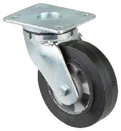 BS ROLLEN Lenkrolle mit Platte RR100.B80 Produktbild