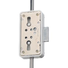 JuNie Möbel-Drehstangenschloss-Set,7051,D15/20,Kunststoff,weiß Produktbild