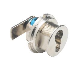 JuNie Möbel-Hebelschloss-Set 7480, für Profilhalbzylinder, Metall vernickelt,Ø 56mm Produktbild