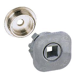 JuNie Möbelschloss-Schließeinsatz, ASS, 7616, 7 mm Vierkant für Drehgriff Produktbild