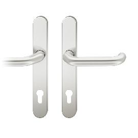 FSB Drückergarnitur 06 7816, LS ov.,PZ92/8,TS 48-57,F1 Produktbild