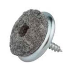 DRANSFELD, Filtgleiter 67 mit Schraube, silber / grau Produktbild