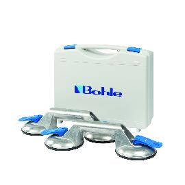 BOHLE Saugheber Aluminiumserie im Koffer 2 x Zwei-Kopf-Saugheber Produktbild